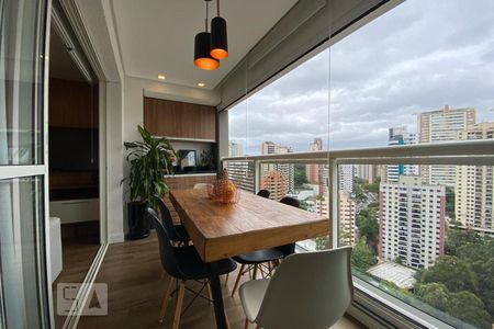 Sacada de kitnet/studio à venda com 1 quarto, 40m² em Vila Andrade, São Paulo