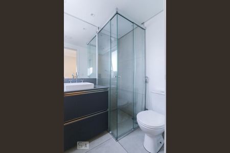 Banheiro da Suíte  de apartamento à venda com 3 quartos, 85m² em Indianópolis, São Paulo