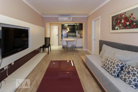 Sala de apartamento à venda com 3 quartos, 85m² em Indianópolis, São Paulo