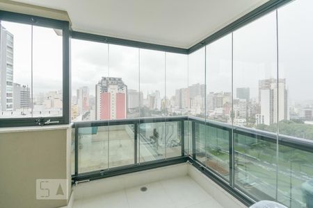 Varanda de apartamento à venda com 1 quarto, 41m² em Bela Vista, São Paulo
