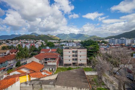 Vista da Sala de apartamento à venda com 2 quartos, 70m² em Taquara, Rio de Janeiro