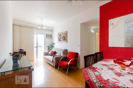 Sala de apartamento para alugar com 2 quartos, 70m² em Boqueirão, Santos