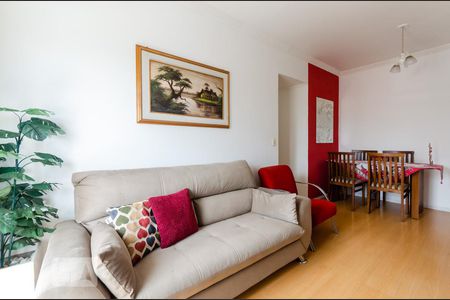 Sala de apartamento para alugar com 2 quartos, 70m² em Boqueirão, Santos