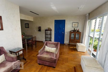 sala de apartamento à venda com 2 quartos, 123m² em Real Parque, São Paulo