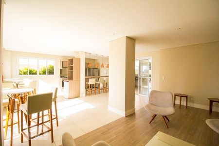 Apartamento à venda com 48m², 2 quartos e 1 vagaÁrea Gourmet