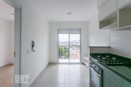 Sala de Estar e Cozinha de apartamento para alugar com 1 quarto, 31m² em Ferreira, São Paulo