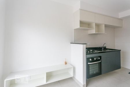 Sala de Estar e Cozinha de apartamento para alugar com 1 quarto, 31m² em Ferreira, São Paulo