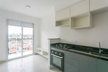 Sala de Estar e Cozinha de apartamento para alugar com 1 quarto, 31m² em Ferreira, São Paulo