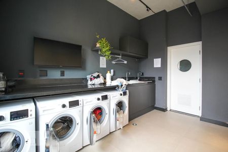 Studio à venda com 26m², 1 quarto e 1 vagaLavanderia