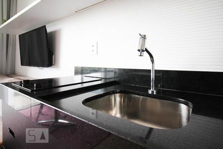 Studio à venda com 26m², 1 quarto e 1 vagaCozinha