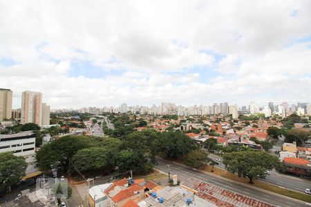 Vista da Varanda de kitnet/studio à venda com 1 quarto, 26m² em Vila Olímpia, São Paulo
