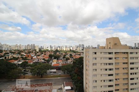 Vista da Varanda de kitnet/studio à venda com 1 quarto, 26m² em Vila Olímpia, São Paulo
