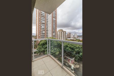 Varanda da Sala de apartamento para alugar com 2 quartos, 65m² em Alphaville Industrial, Barueri