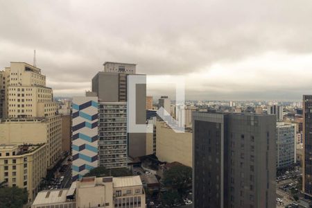 Varanda de kitnet/studio à venda com 1 quarto, 29m² em Centro, São Paulo