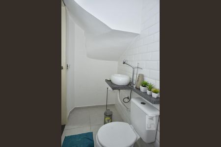 Lavabo de casa de condomínio à venda com 3 quartos, 105m² em Taquara, Rio de Janeiro