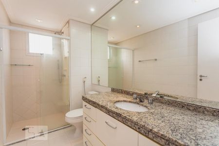 Apartamento à venda com 118m², 3 quartos e 2 vagasBanheiro da suíte 1