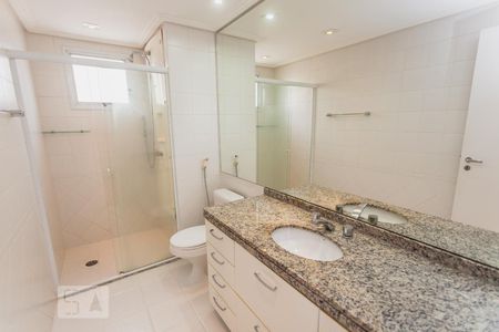 Apartamento à venda com 118m², 3 quartos e 2 vagasBanheiro da suíte 1