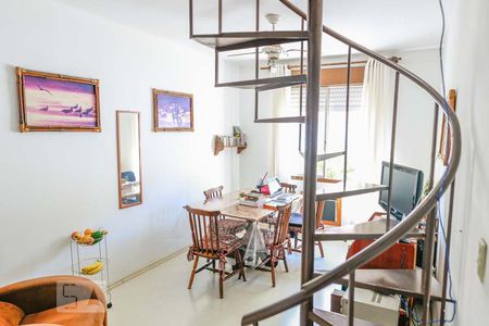 Sala de apartamento à venda com 1 quarto, 105m² em Medianeira, Porto Alegre