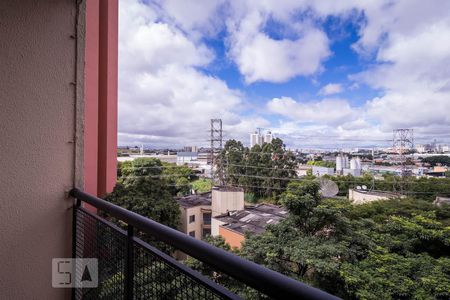 Apartamento à venda com 58m², 2 quartos e 1 vagaVaranda do quarto