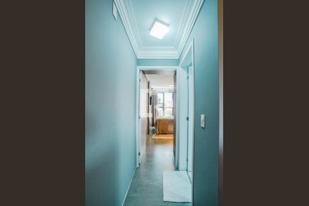 Corredor de apartamento para alugar com 1 quarto, 51m² em Vila Valparaíso, Santo André