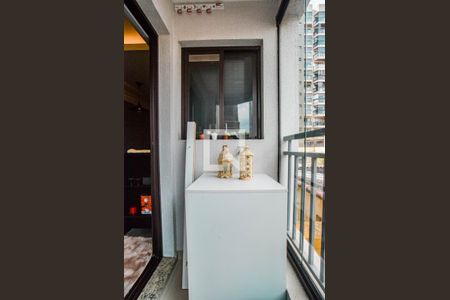 Área de Serviço de apartamento à venda com 1 quarto, 51m² em Vila Valparaíso, Santo André