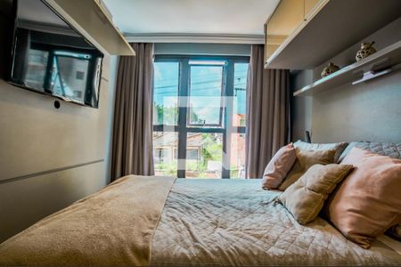 Quarto de apartamento para alugar com 1 quarto, 51m² em Vila Valparaíso, Santo André