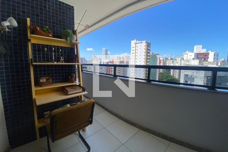 Varanda da Sala de apartamento para alugar com 1 quarto, 55m² em Pituba, Salvador