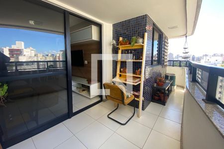 Varanda da Sala de apartamento para alugar com 1 quarto, 55m² em Pituba, Salvador