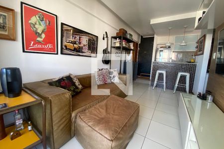 Sala de apartamento para alugar com 1 quarto, 55m² em Pituba, Salvador