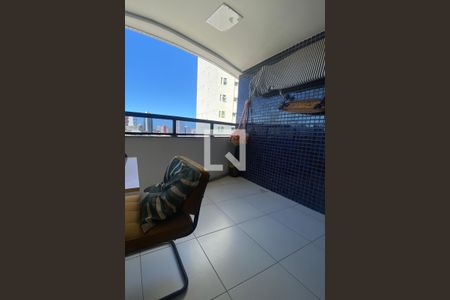 Varanda da Sala de apartamento para alugar com 1 quarto, 55m² em Pituba, Salvador