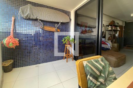 Varanda da Sala de apartamento para alugar com 1 quarto, 55m² em Pituba, Salvador