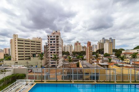 Vista da sacada de apartamento à venda com 1 quarto, 42m² em Vila Lídia, Campinas