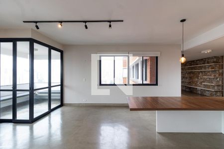 Sala de apartamento para alugar com 2 quartos, 204m² em Vila Romana, São Paulo