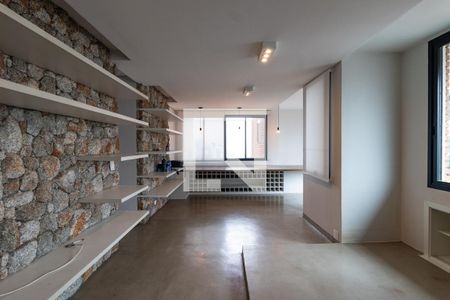 Sala de TV de apartamento para alugar com 2 quartos, 204m² em Vila Romana, São Paulo