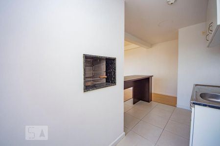 Apartamento à venda com 57m², 2 quartos e 1 vagaCozinha com churrasqueira 