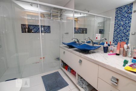 Banheiro da Suíte de apartamento à venda com 4 quartos, 126m² em Santana, São Paulo