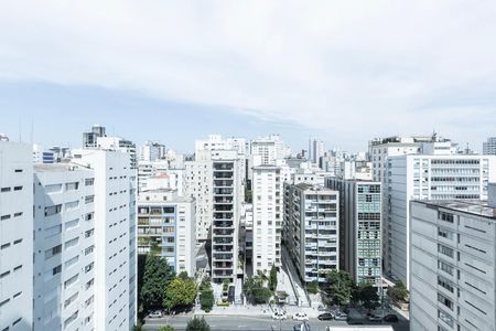 Vista de kitnet/studio para alugar com 1 quarto, 29m² em Higienópolis, São Paulo