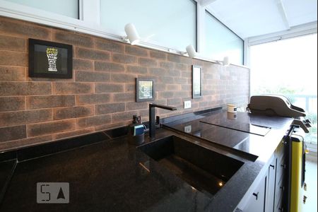 Varanda Gourmet de apartamento à venda com 2 quartos, 105m² em Jardim Dom Bosco, São Paulo
