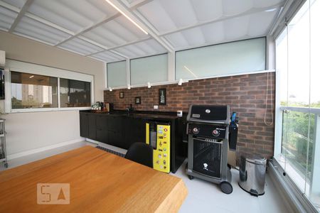 Varanda Gourmet de apartamento à venda com 2 quartos, 105m² em Jardim Dom Bosco, São Paulo