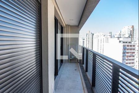 Varanda de apartamento à venda com 1 quarto, 41m² em Vila Mariana, São Paulo