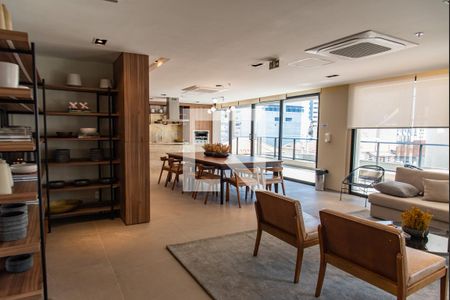Apartamento à venda com 41m², 1 quarto e 1 vagaEspaço gourmet
