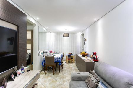Sala de apartamento à venda com 2 quartos, 56m² em São Pedro, Osasco