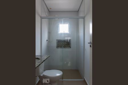 Banheiro de apartamento para alugar com 1 quarto, 45m² em Centro, Diadema