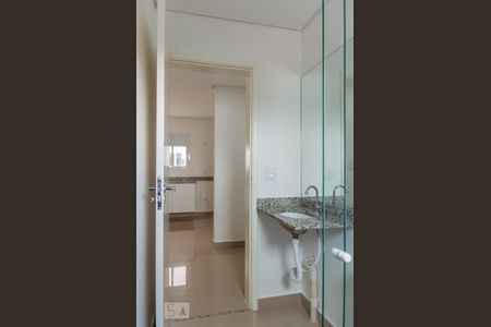 Banheiro de apartamento para alugar com 1 quarto, 45m² em Centro, Diadema