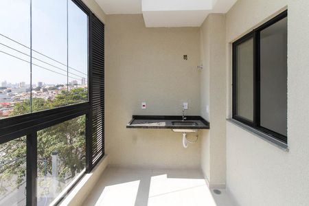 Varanda de apartamento para alugar com 2 quartos, 41m² em Chácara Santo Antônio (zona Leste), São Paulo