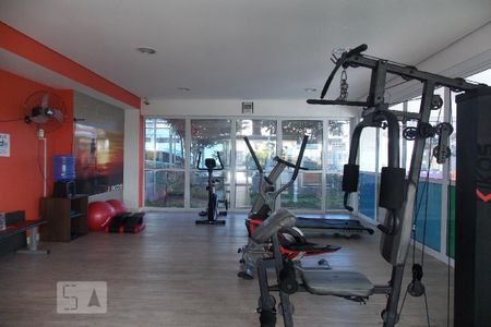 Área comum - Academia de apartamento para alugar com 1 quarto, 35m² em Vila Mazzei, São Paulo