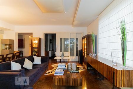 Sala - Sala de Estar de apartamento para alugar com 3 quartos, 210m² em Santa Cecilia, São Paulo