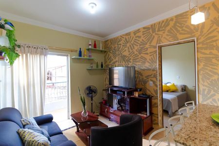 Sala de apartamento à venda com 1 quarto, 54m² em Centro, Campinas