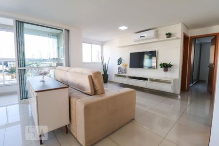 Sala de apartamento para alugar com 2 quartos, 99m² em Setor Oeste, Goiânia