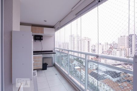 Varanda de kitnet/studio à venda com 1 quarto, 33m² em Barra Funda, São Paulo